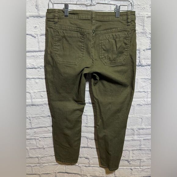 Prana Jett Capri Pants, Green, Size 4/27 - Picture 7 of 10